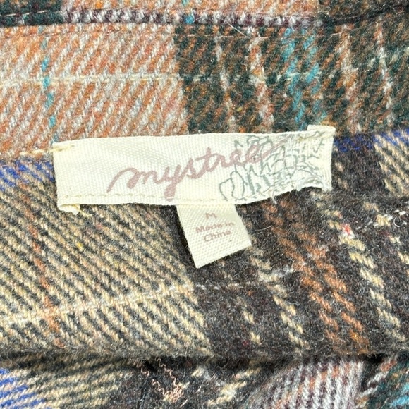 Mystree Plaid Fleece Jacket - Picture 3 of 4